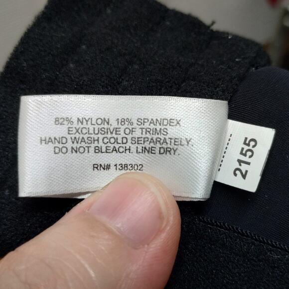 Avenue Body Size 44DDD Black Underwire Lightly Lined Smooth Caress Bra 2155 - Picture 6 of 6